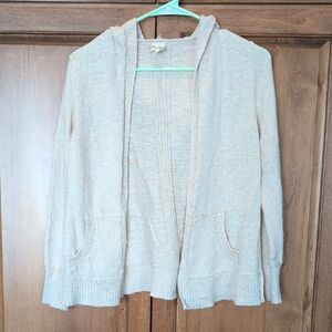 Mudd Beige Kids's Open-Front Cardigan